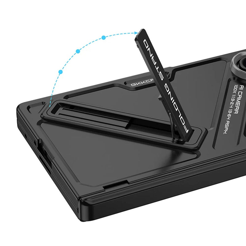 Magnetic Hinge 360 Armor Stand Slim Cover Case