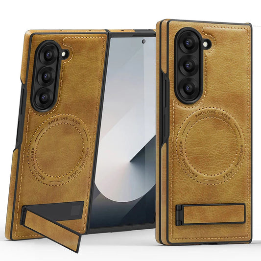 Leather MagSafe Case with Kickstand