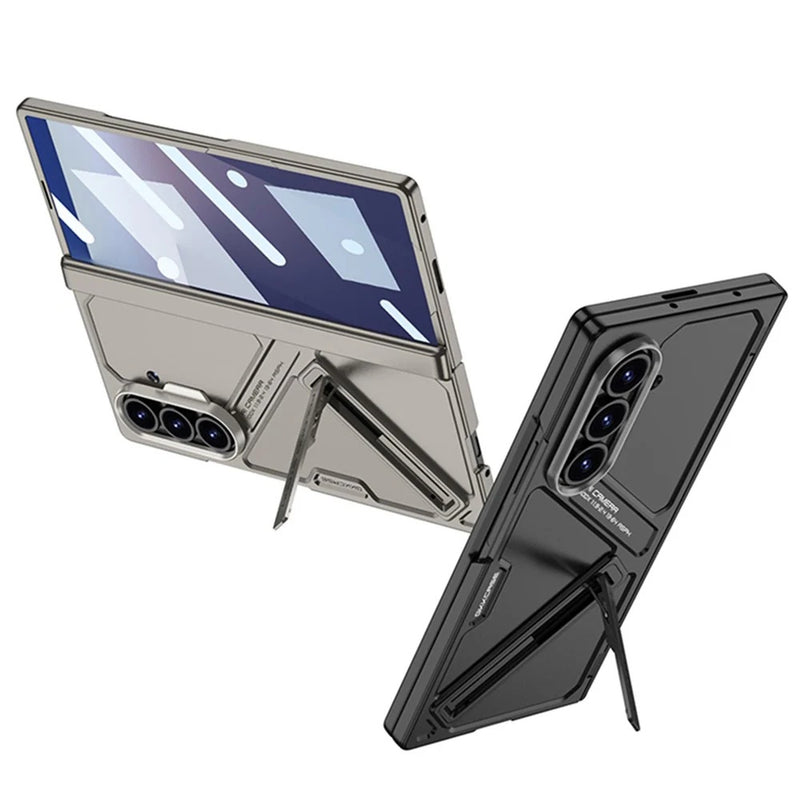 Magnetic Hinge 360 Armor Stand Slim Cover Case