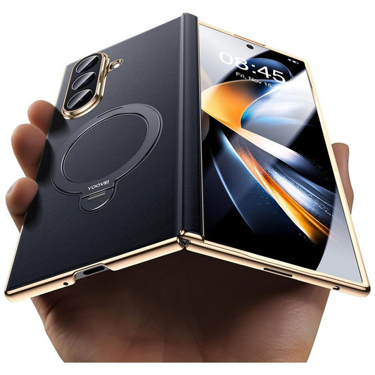 Luxury Fold Case with Screen Protector & Ring