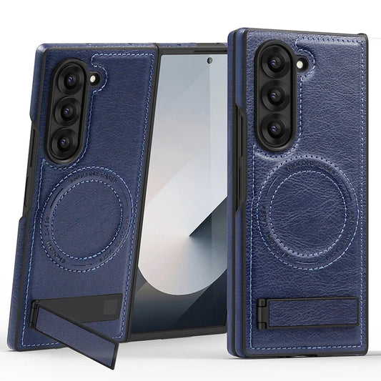 Leather MagSafe Case with Kickstand