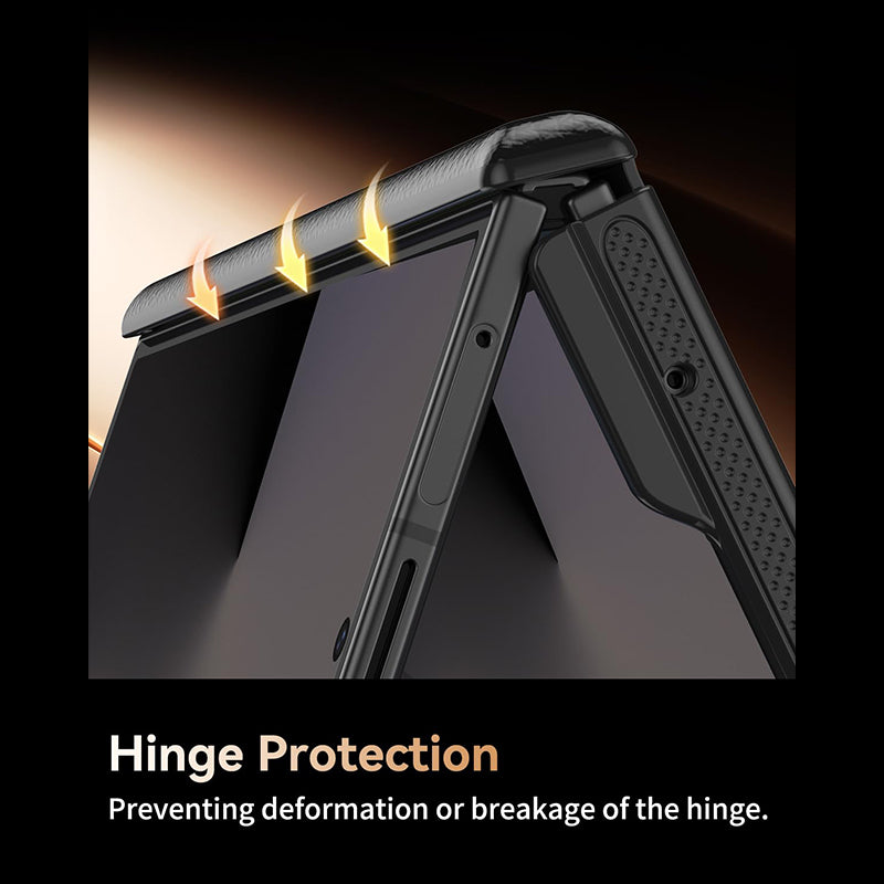 Premium Leather One Piece Case with Camera Frame