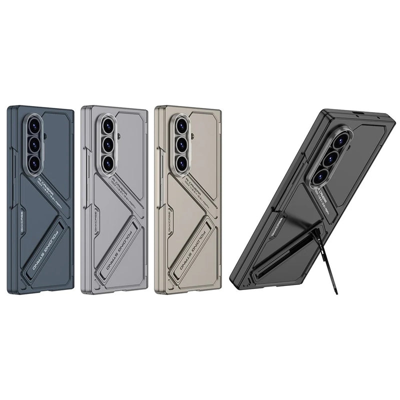 Magnetic Hinge 360 Armor Stand Slim Cover Case
