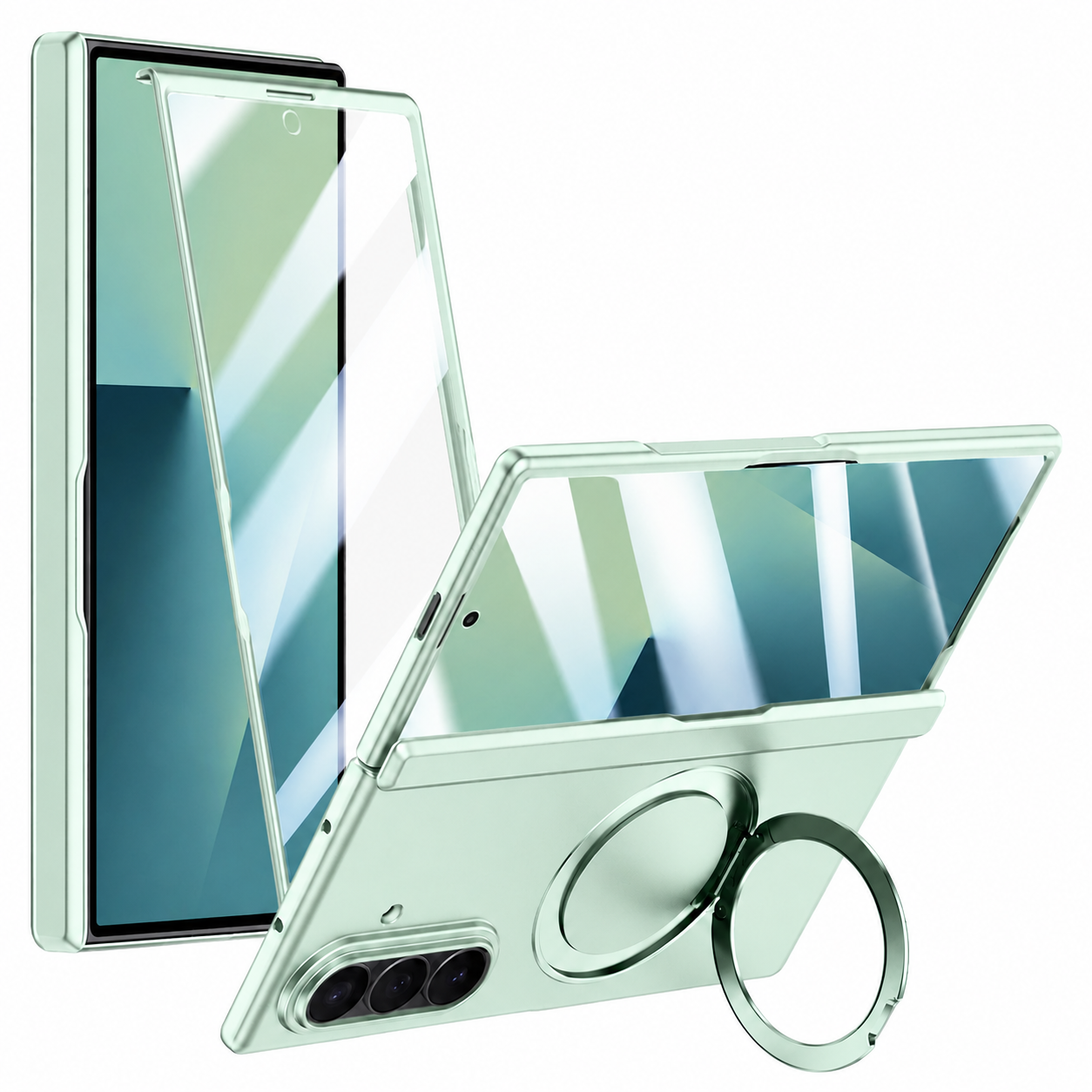 Magnetic Ring Stand Shockproof Case