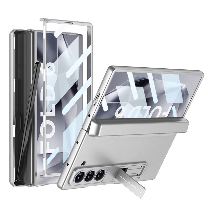 Magnetic Flip Case with Pen Holder