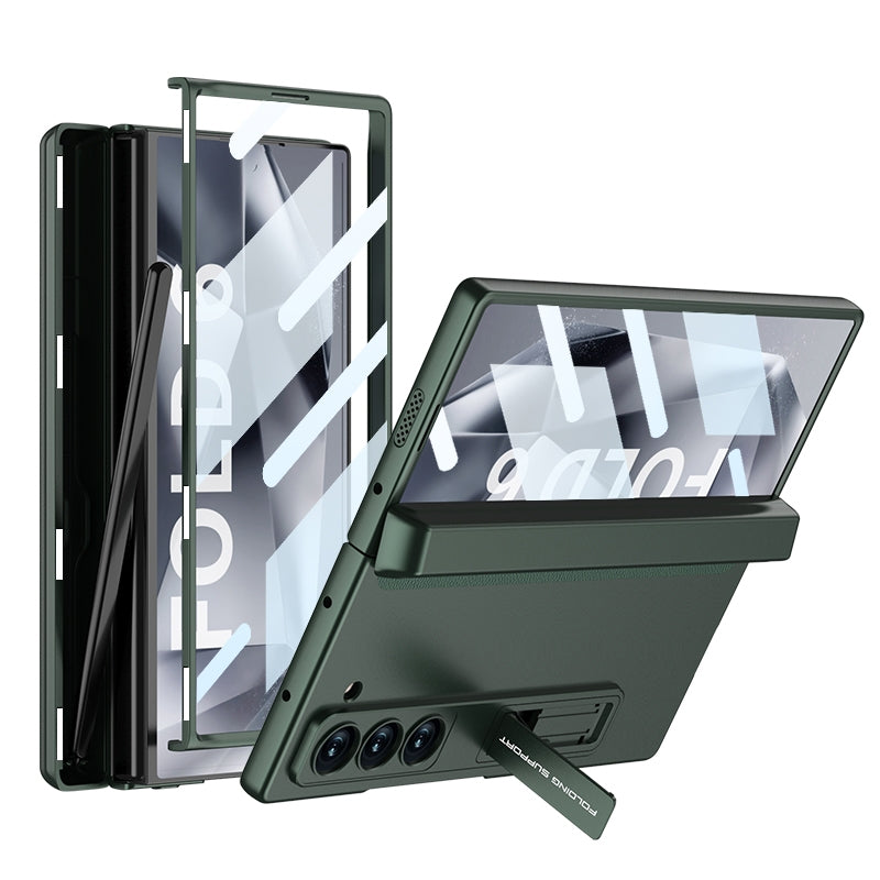 Magnetic Flip Case with Pen Holder