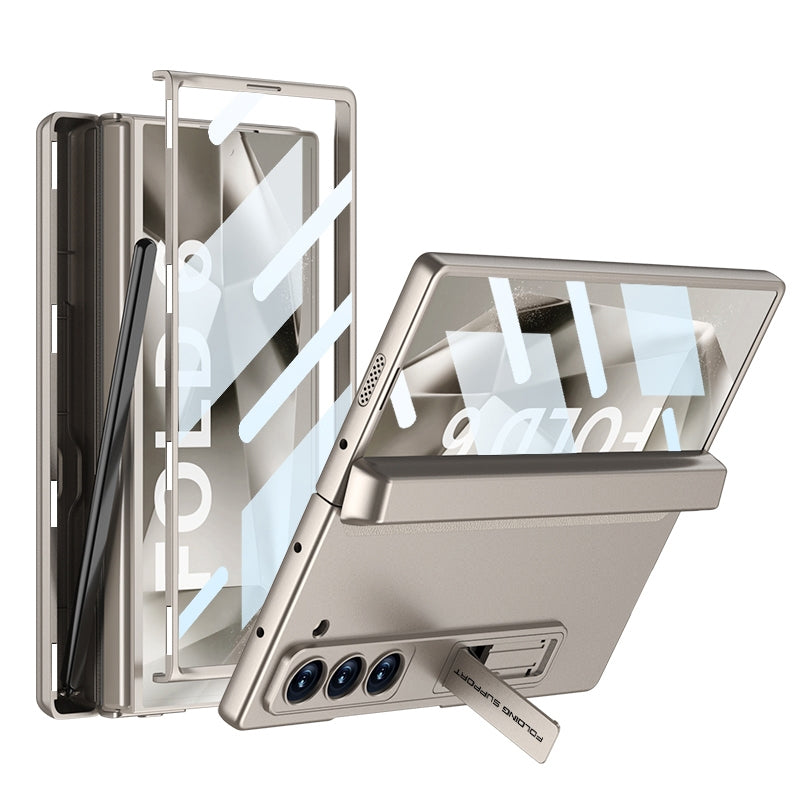 Magnetic Flip Case with Pen Holder
