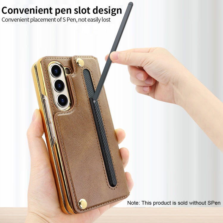 Folding Flip Leather Case with Holder