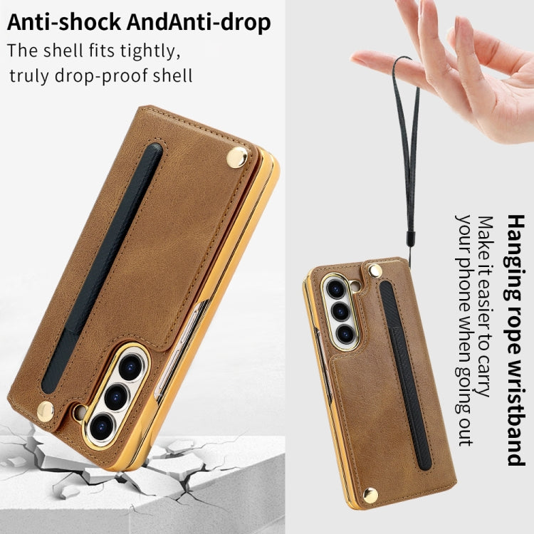 Folding Flip Leather Case with Holder