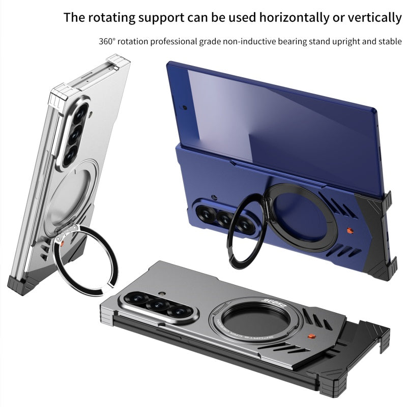 Metal Frameless Bracket Magnetic Cooling Case