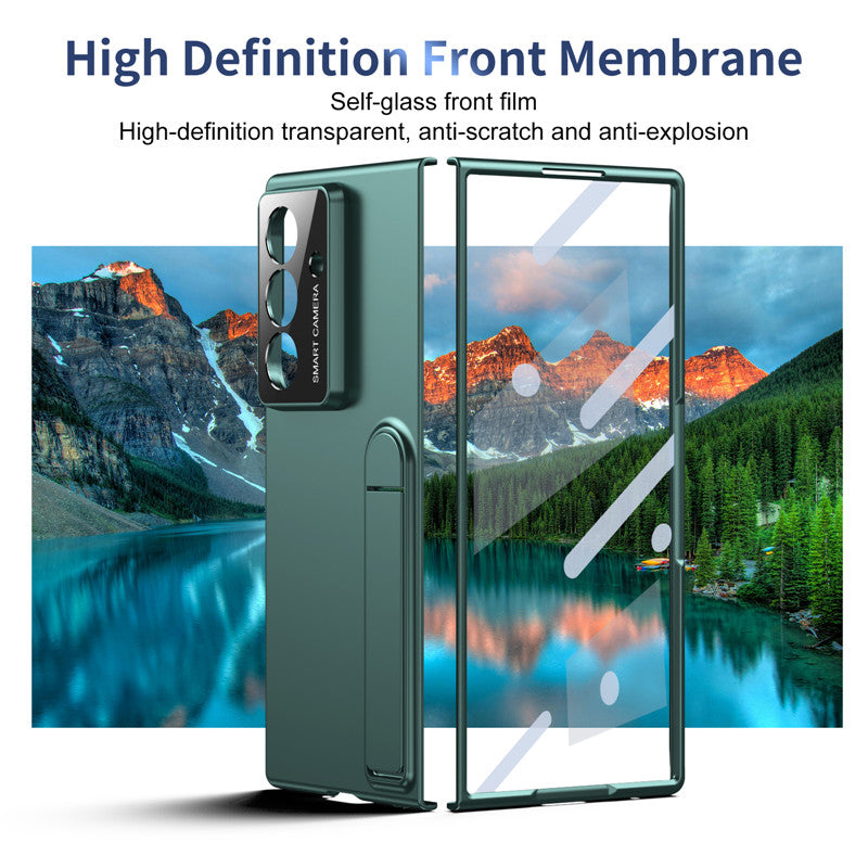 Luxury Ultra Thin Bracket Stand Glass Cover