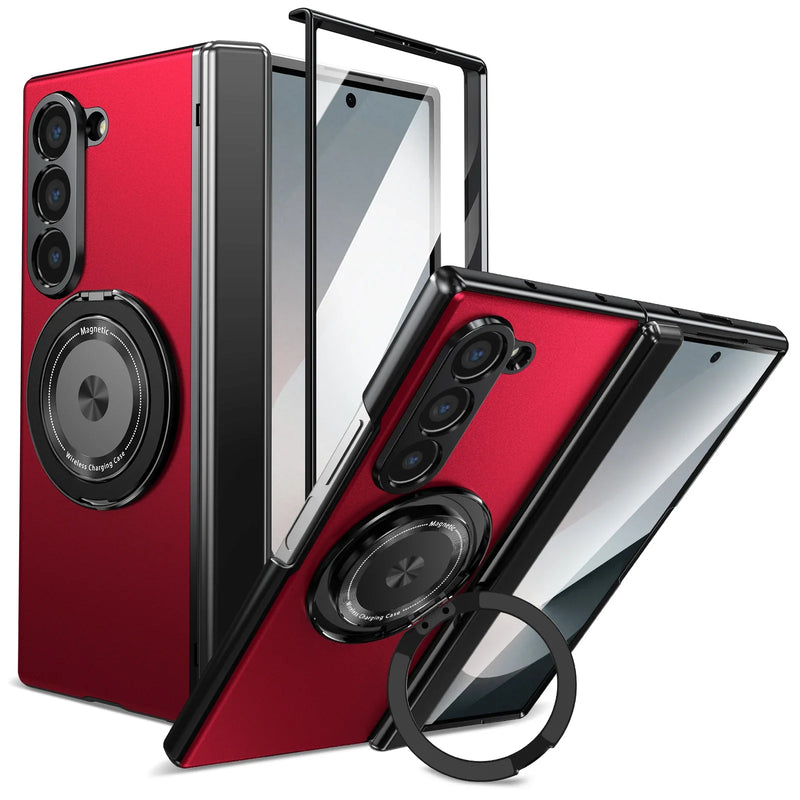 MagSafe Hinge Case with Ring & 360° Protection