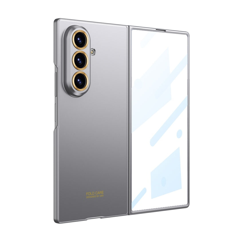 Galaxy Z Fold 7 Ultra Thin Slim Matte Case with Screen Protector image 2.jpg