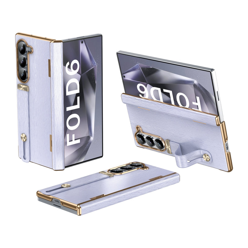 Retractable Wrist Strap Case with Invisible Stand