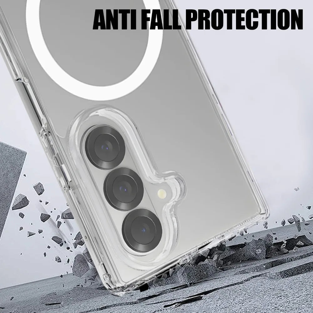 Magnetic Clear Shockproof Case