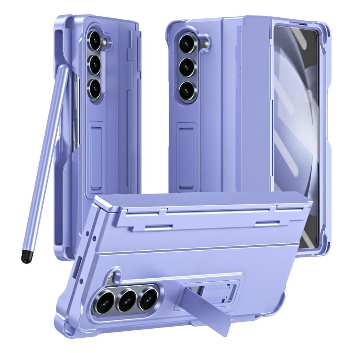 Galaxy Z Fold 7 Slim Shockproof Kickstand Case