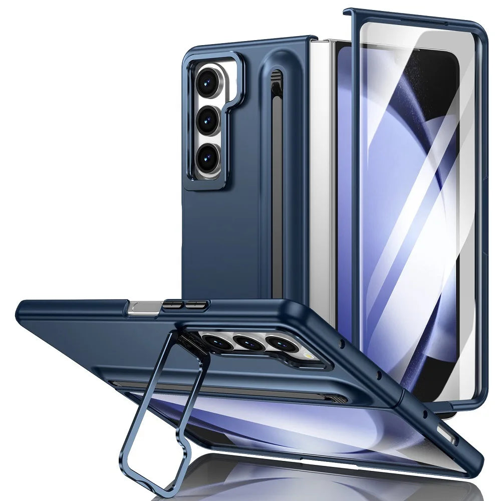 Galaxy Z Fold 6 Protective Case with S Pen Slot and Lens Guard – View 10