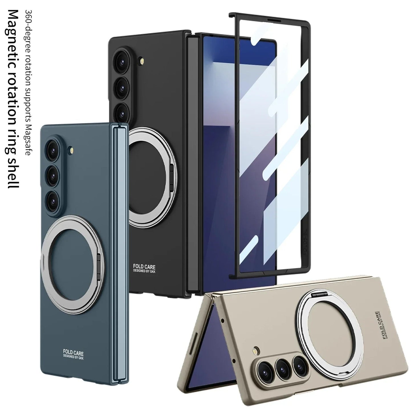 Magnetic Armor Kickstand Case