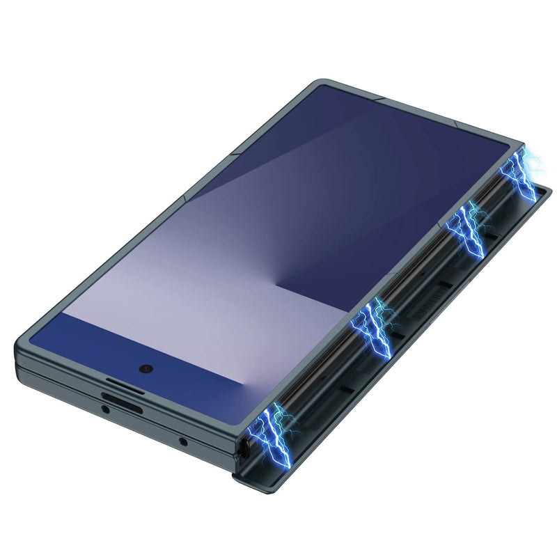 Magnetic Hinge Armor Stand Case