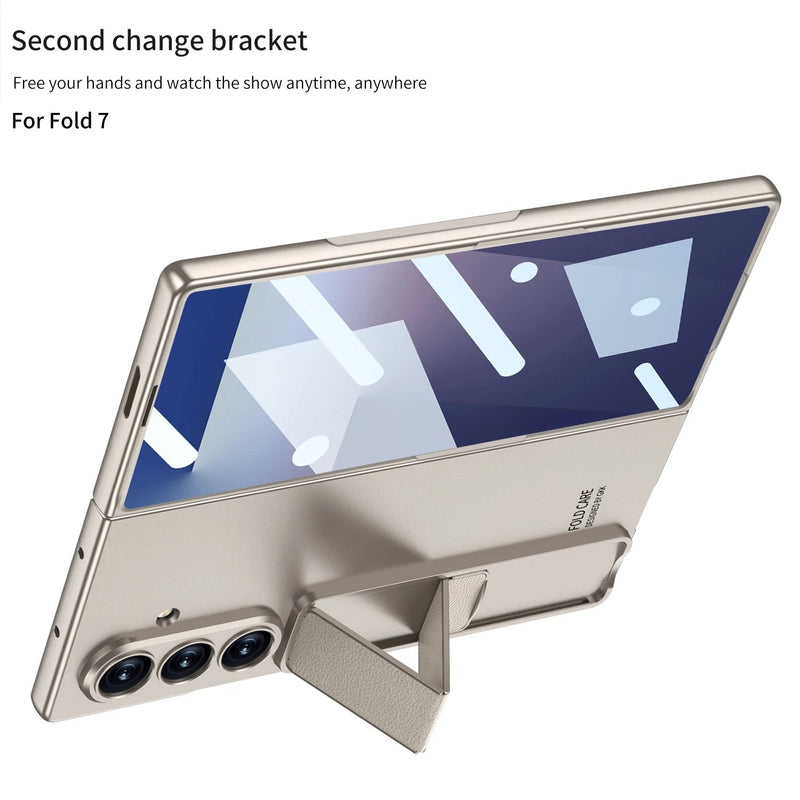 Ultra-thin Folding Bracket Screen Glass Stand