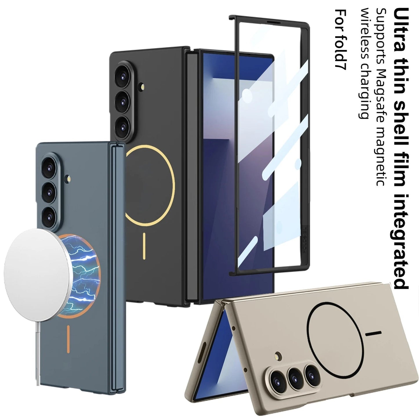 Ultra-Thin Magnetic Armor Screen Case