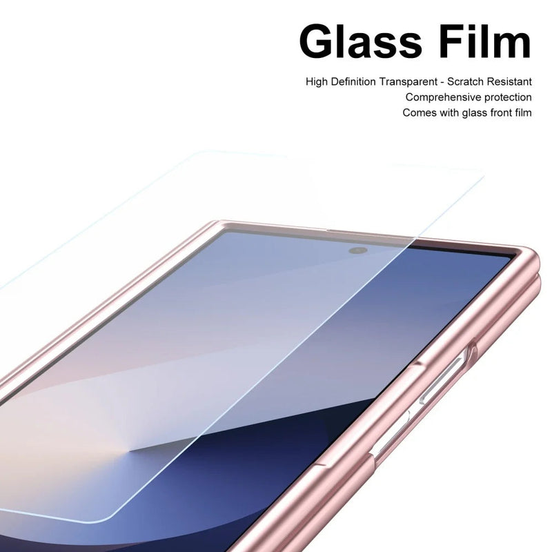 Luxury Leather Case Hinge Protection Pen Slot