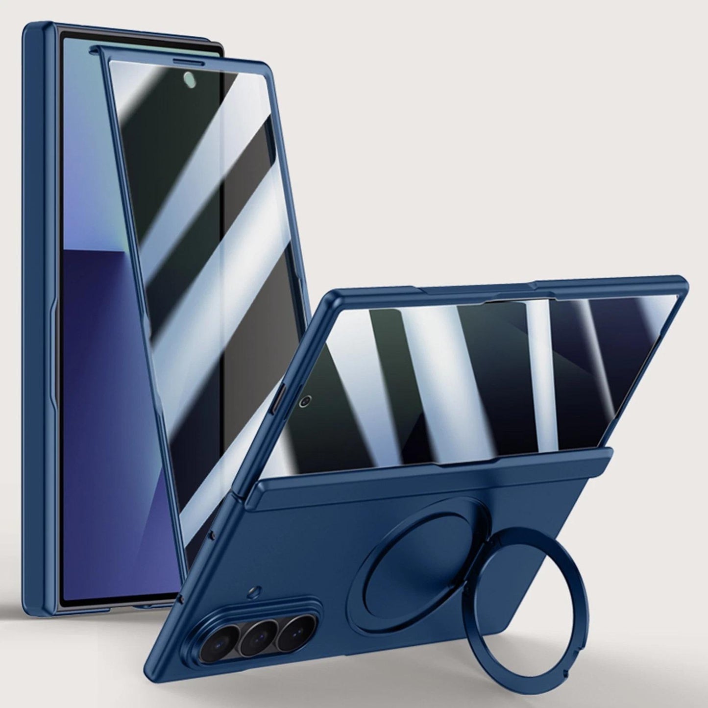 Magnetic Ring Stand Shockproof Case