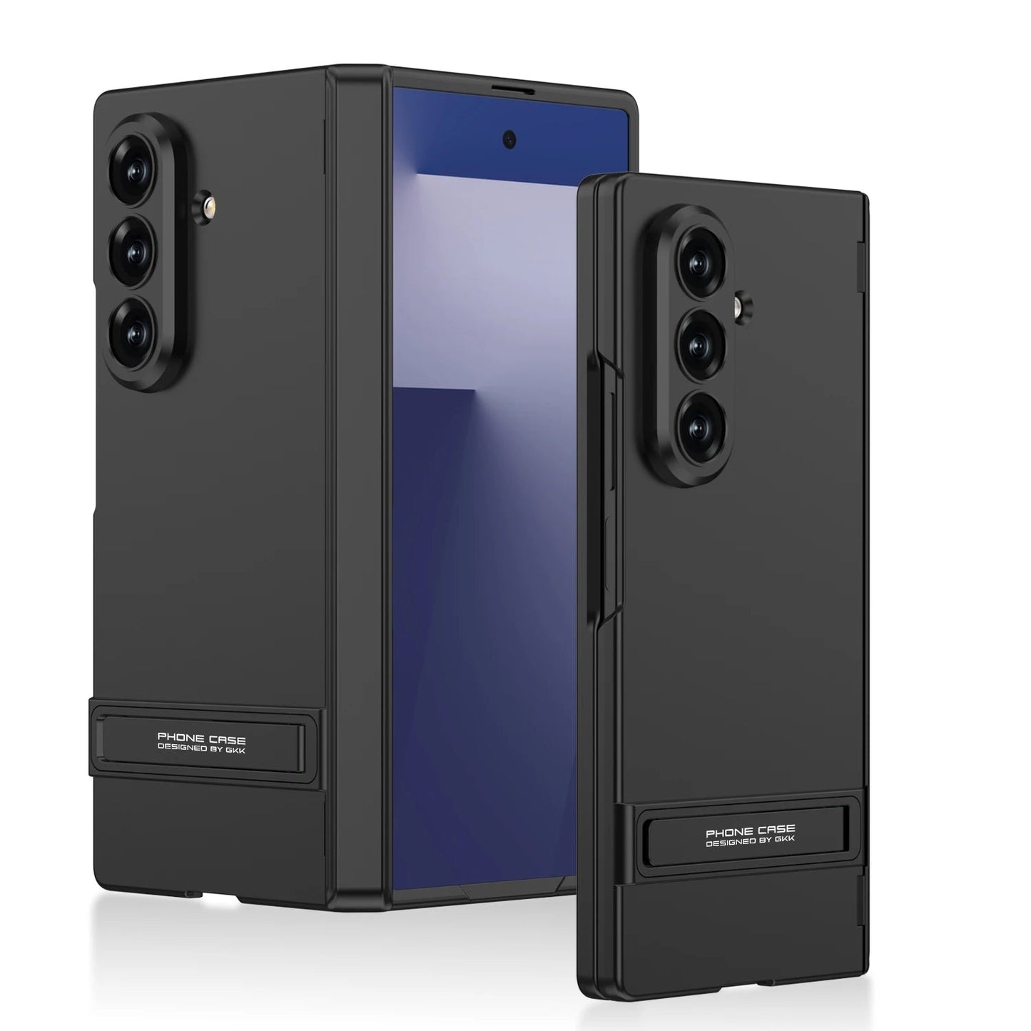 Magnetic Hinge Armor Stand Case