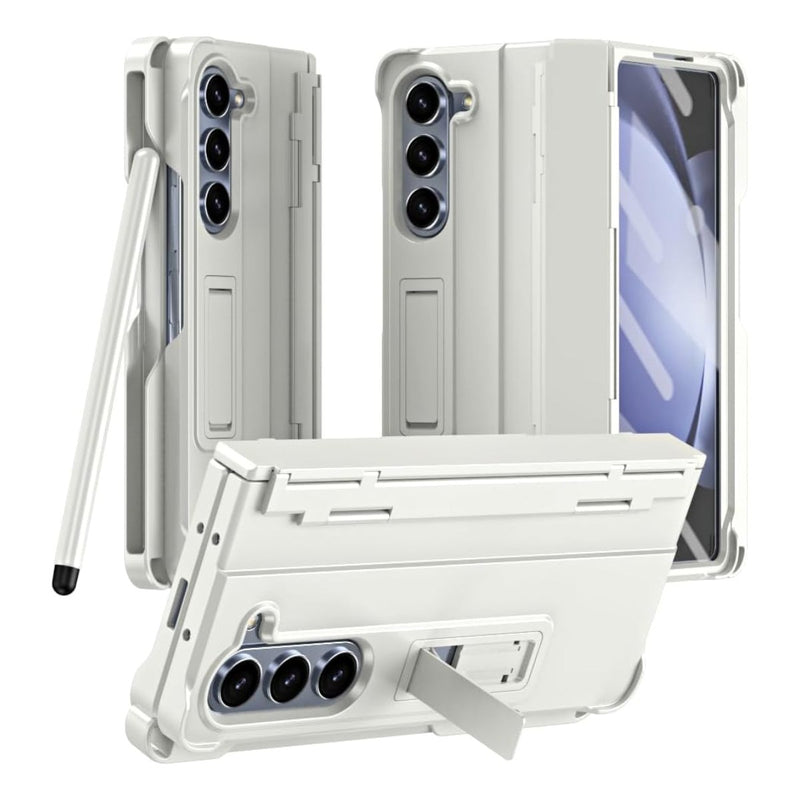 Folding Case with Pen and Hinge Guard