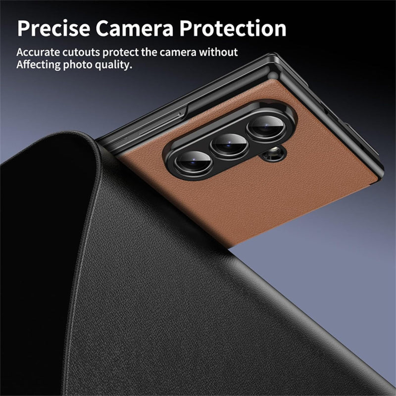 Magnetic Flip Leather Case with Stand Protection