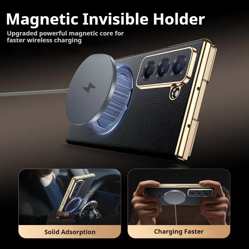 360° Rotating Magnetic Stand Case Premium