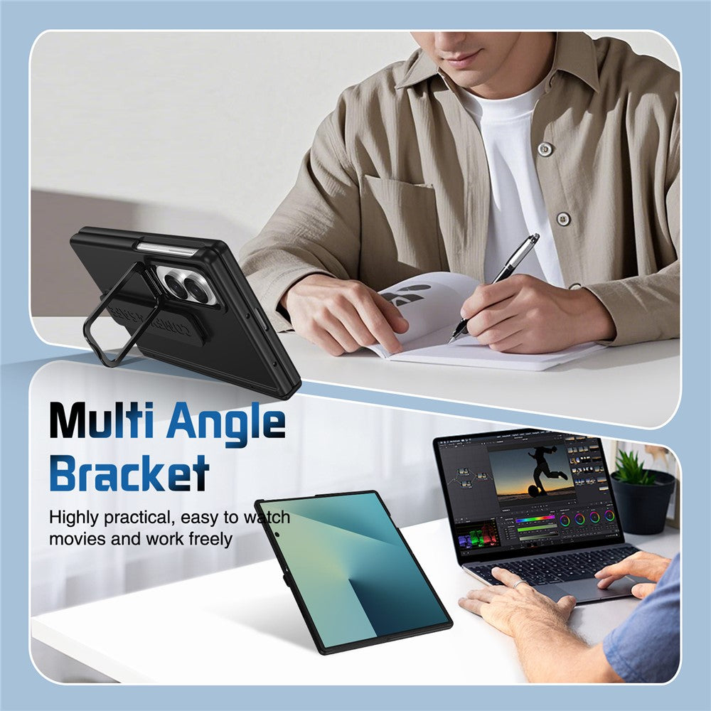 Galaxy Z Fold 8 Full-Body Case with Wristband Stand & Hinge Protection