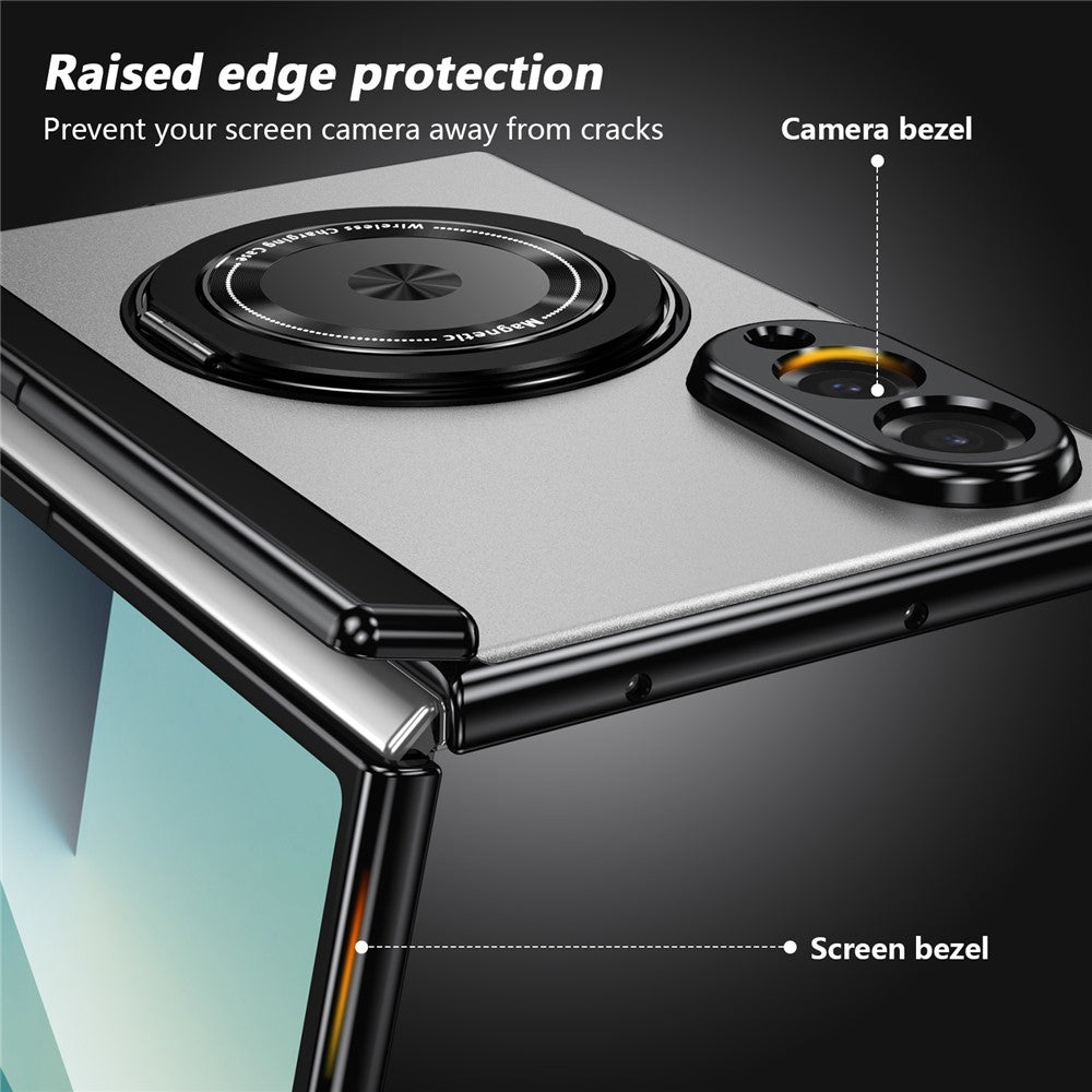 MagSafe Hinge Case with Ring & 360° Protection