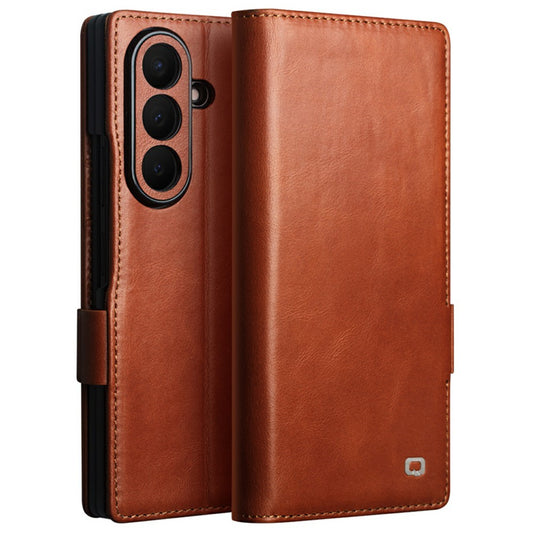 Galaxy Z Fold 8 Ultra Leather Sleeve Case with Landscape Stand