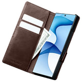 Galaxy Z Fold 8 Ultra Leather Sleeve Case with Landscape Stand