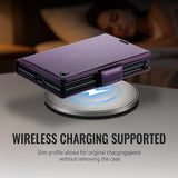 Galaxy Z Fold 8 Vintage Leather Wallet Case