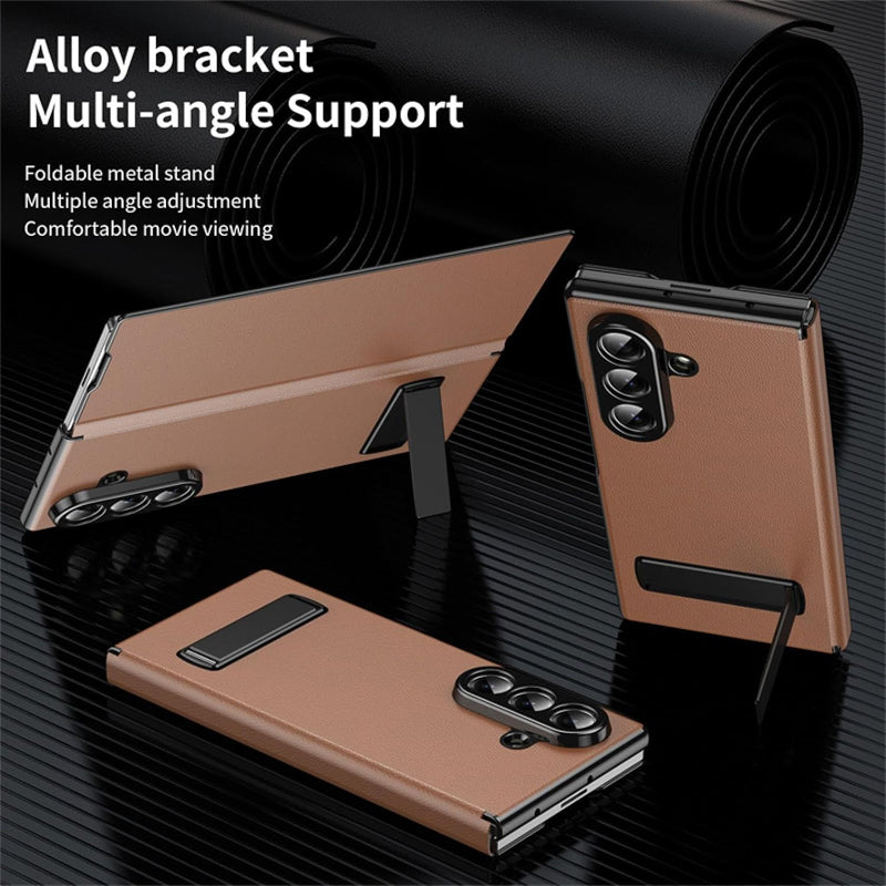 Magnetic Flip Leather Case with Stand Protection