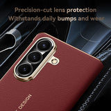 Genuine Leather Integrated Shell Case with Film