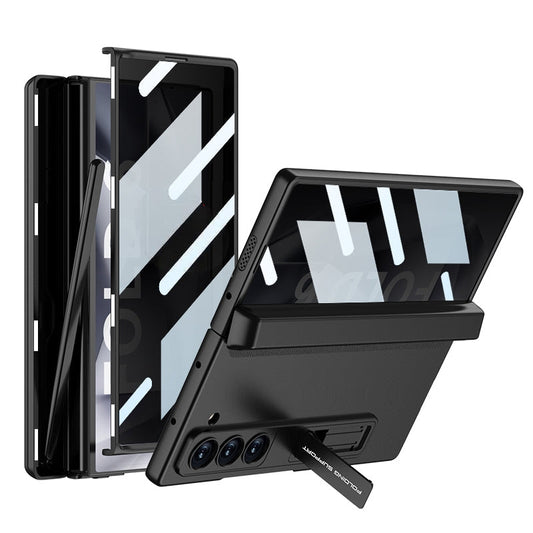 Anti-Peep Magnetic Full Coverage Case with Pen Holder
