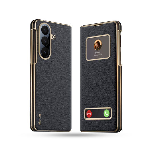 Premium Flip Case with View Windows & Magnetic