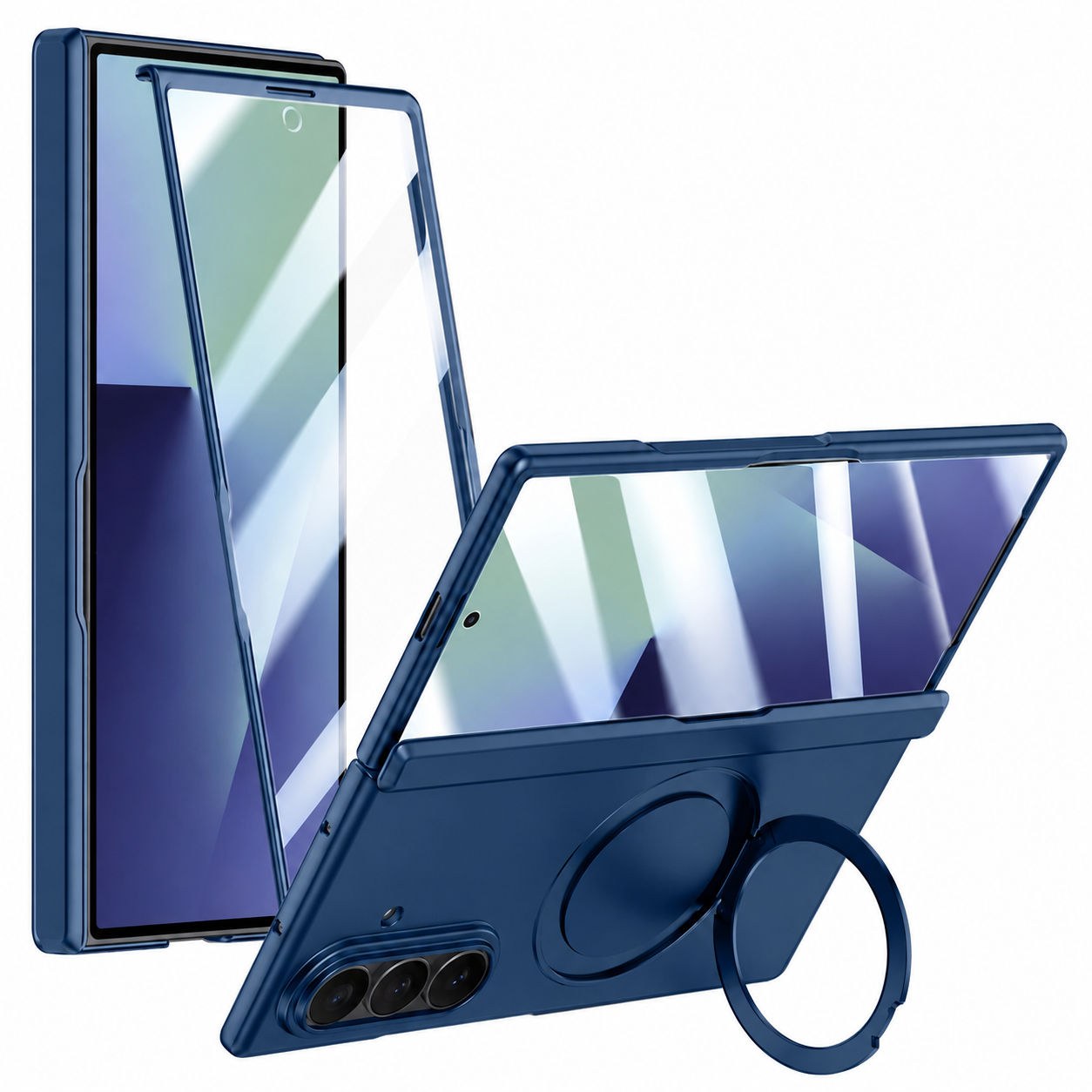 Magnetic Ring Stand Shockproof Case
