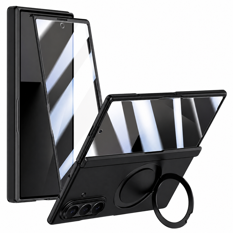 Magnetic Ring Stand Shockproof Case