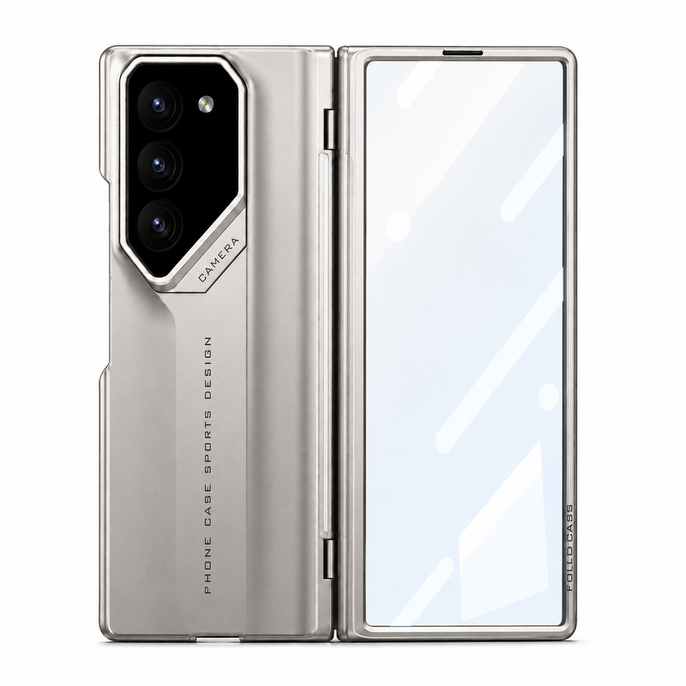 Galaxy Z Fold 7 Rugged Sports Armor Case with Magnetic Hinge Protection
