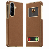 Premium Flip Case with View Windows & Magnetic