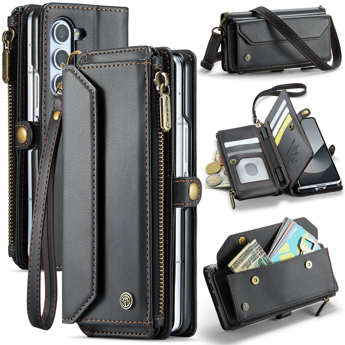 Zipper Wallet MagSafe Case