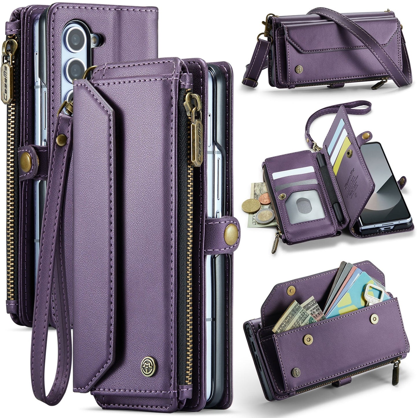 Zipper Wallet MagSafe Case