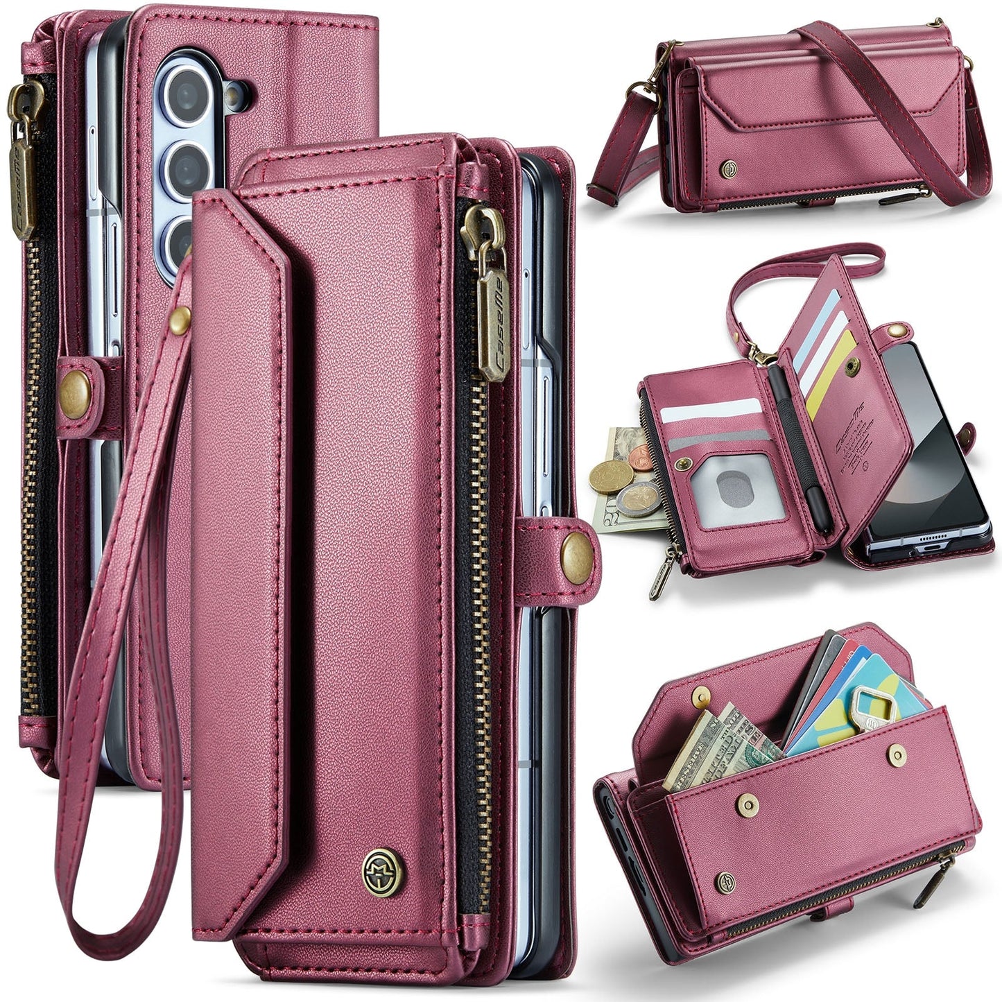 Zipper Wallet MagSafe Case