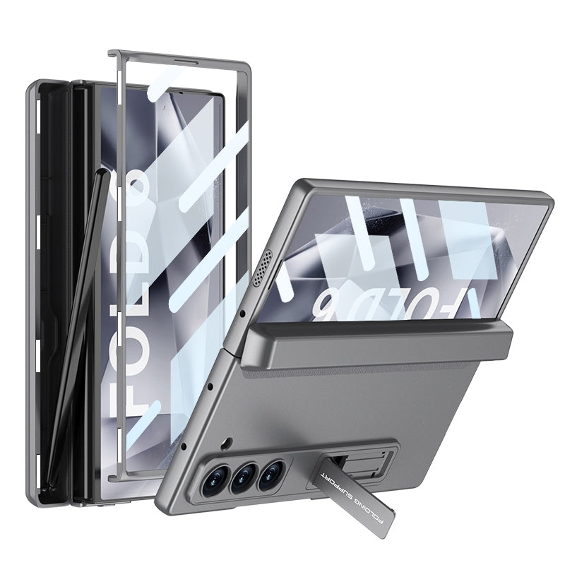 Magnetic Flip Case with Pen Holder