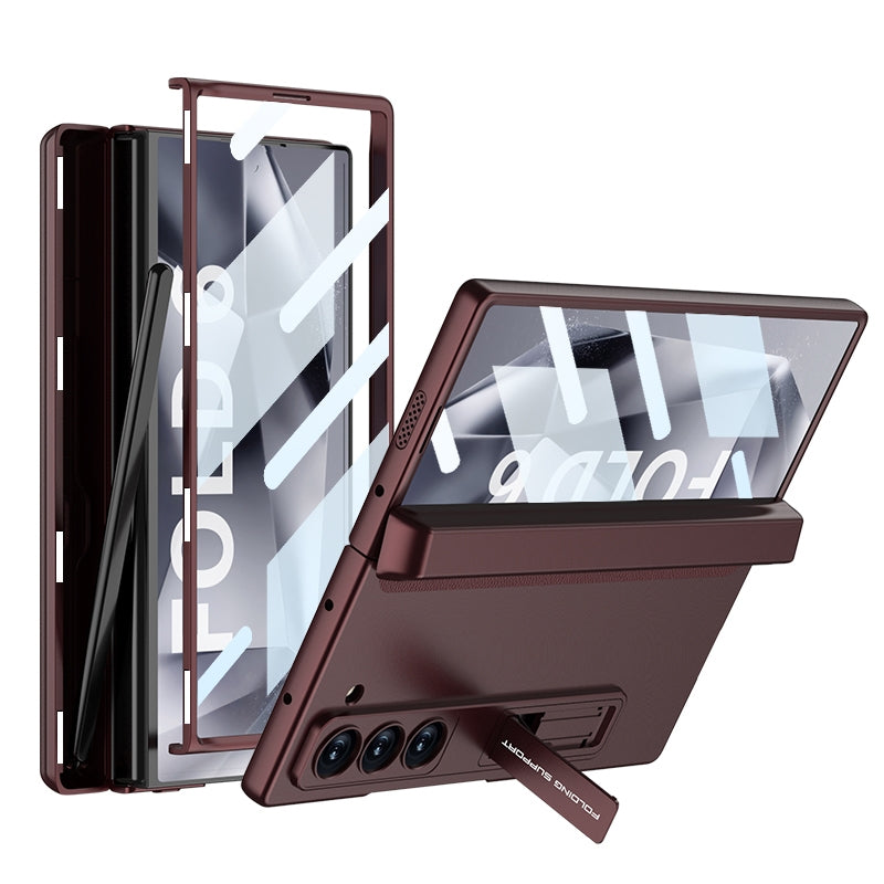Magnetic Flip Case with Pen Holder