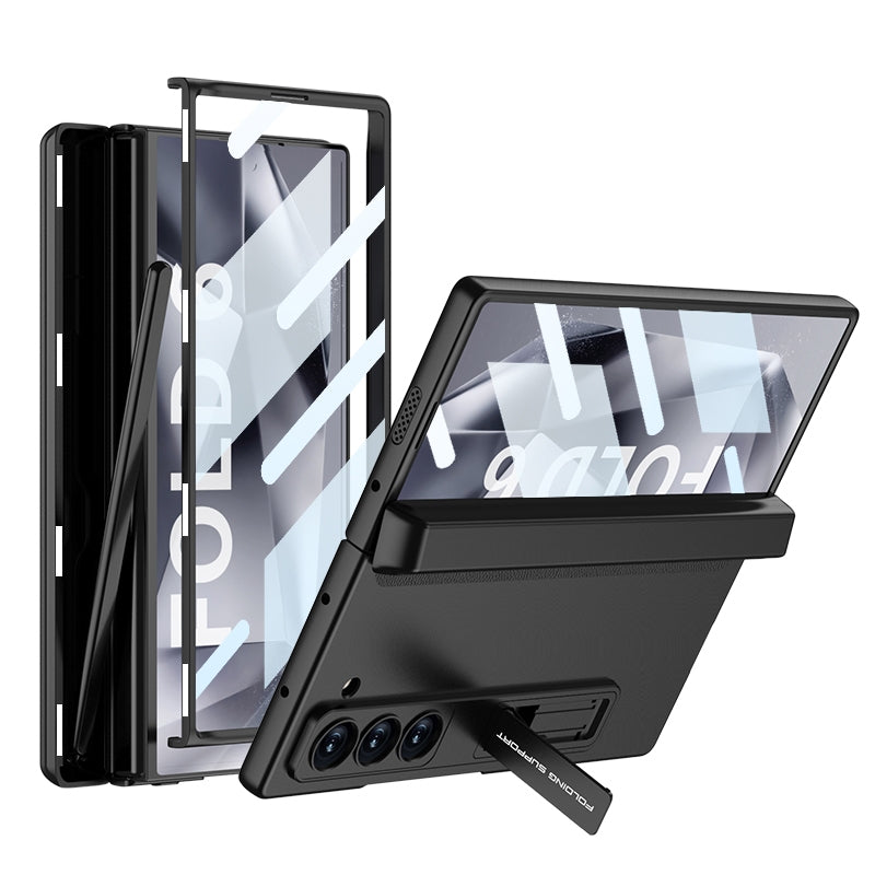 Magnetic Flip Case with Pen Holder